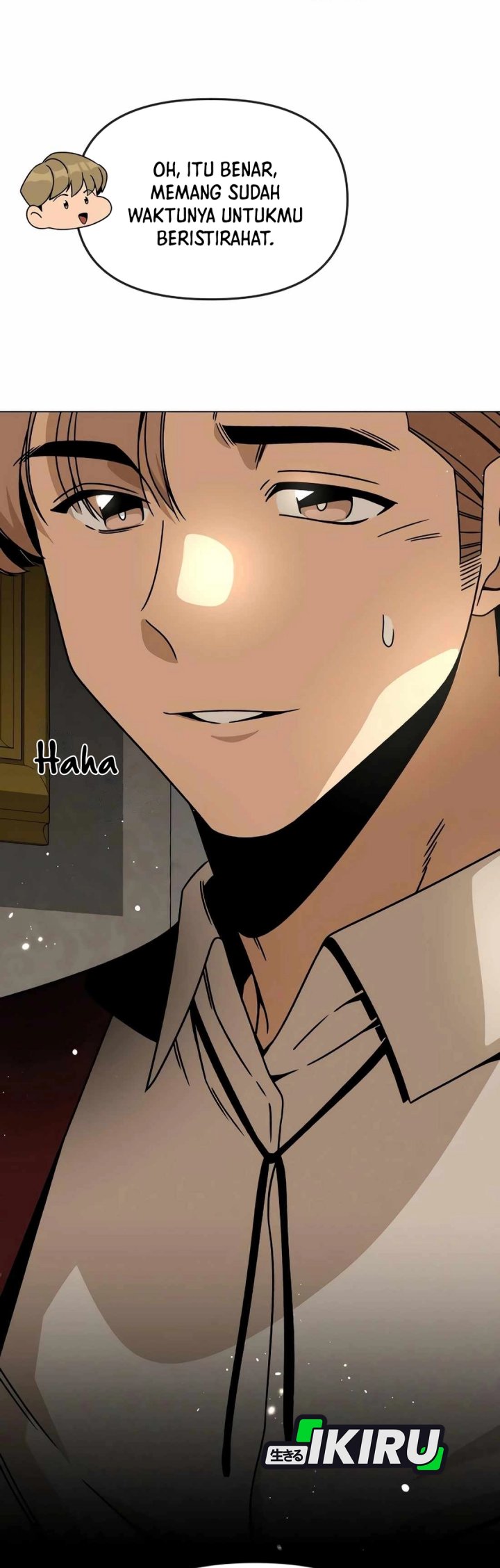 I’ll Resign and Have a Fresh Start in This World Chapter 121 Bahasa Indonesia