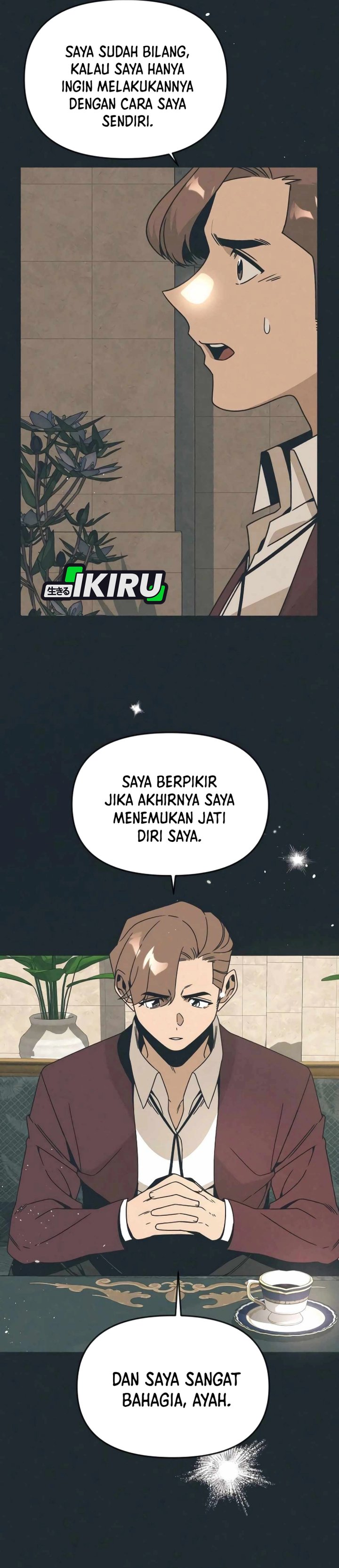 I’ll Resign and Have a Fresh Start in This World Chapter 121 Bahasa Indonesia