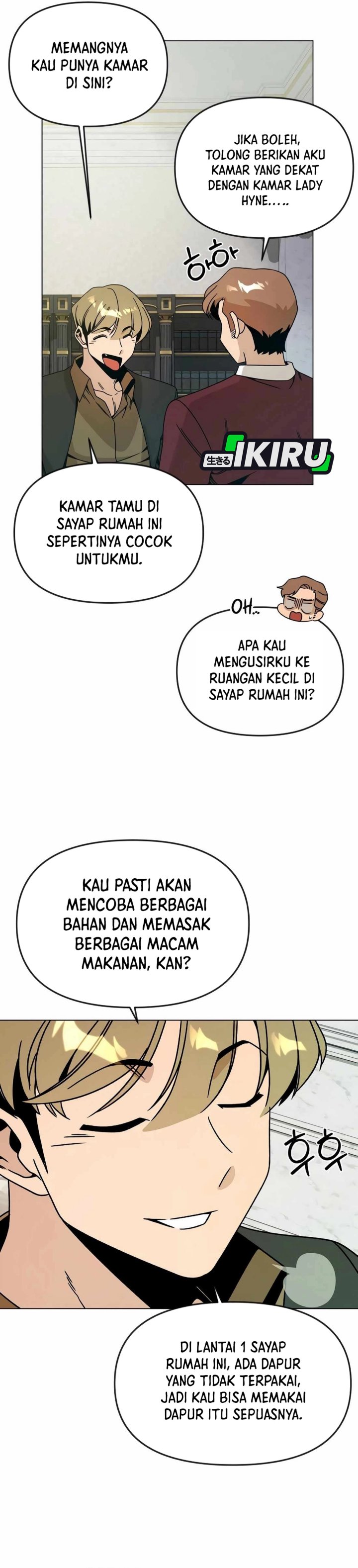 I’ll Resign and Have a Fresh Start in This World Chapter 121 Bahasa Indonesia