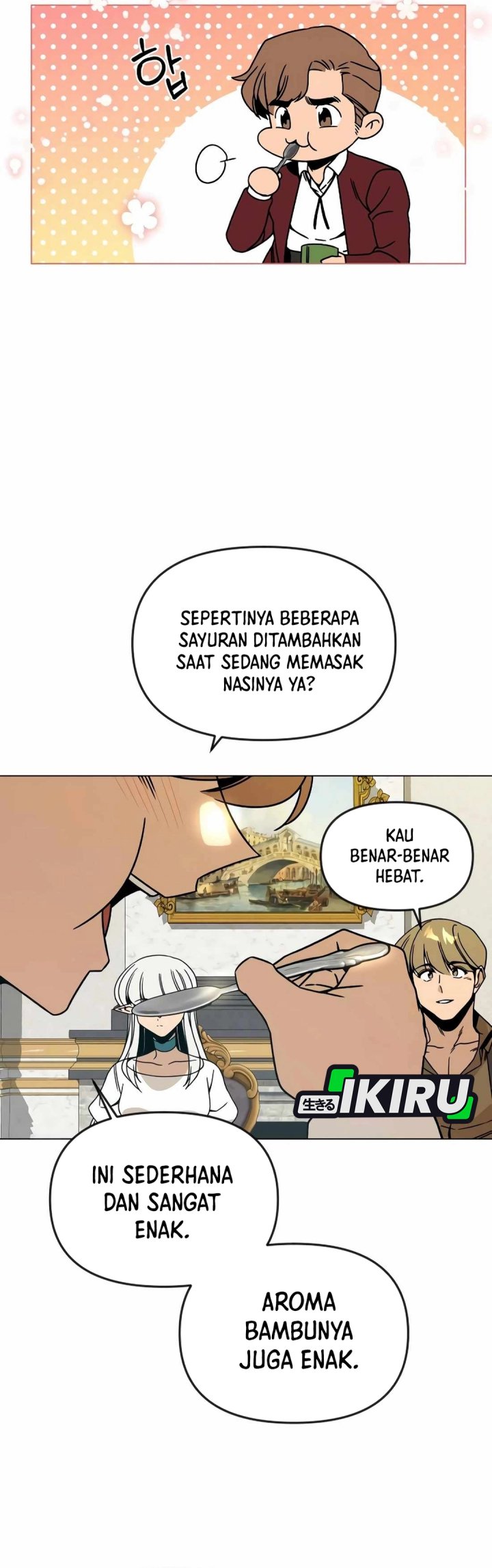 I’ll Resign and Have a Fresh Start in This World Chapter 121 Bahasa Indonesia