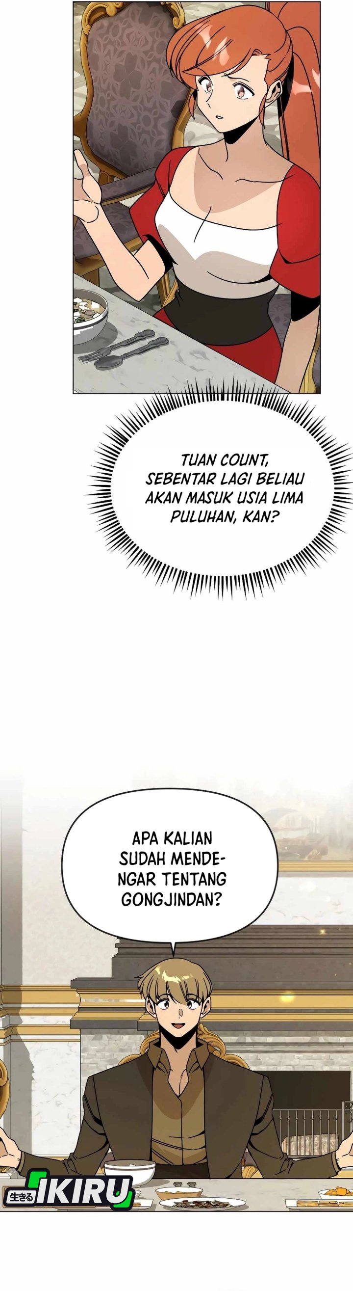 I’ll Resign and Have a Fresh Start in This World Chapter 121 Bahasa Indonesia