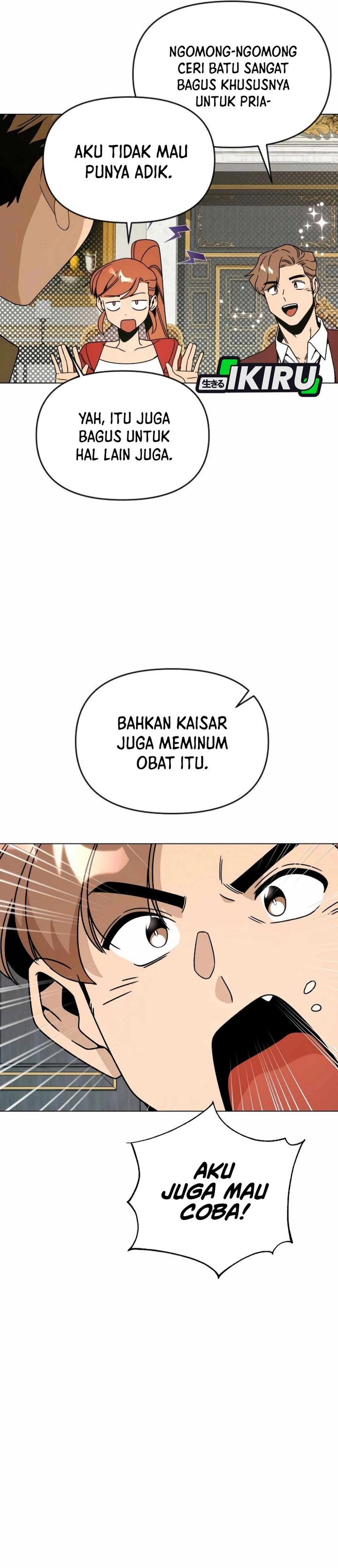I’ll Resign and Have a Fresh Start in This World Chapter 121 Bahasa Indonesia