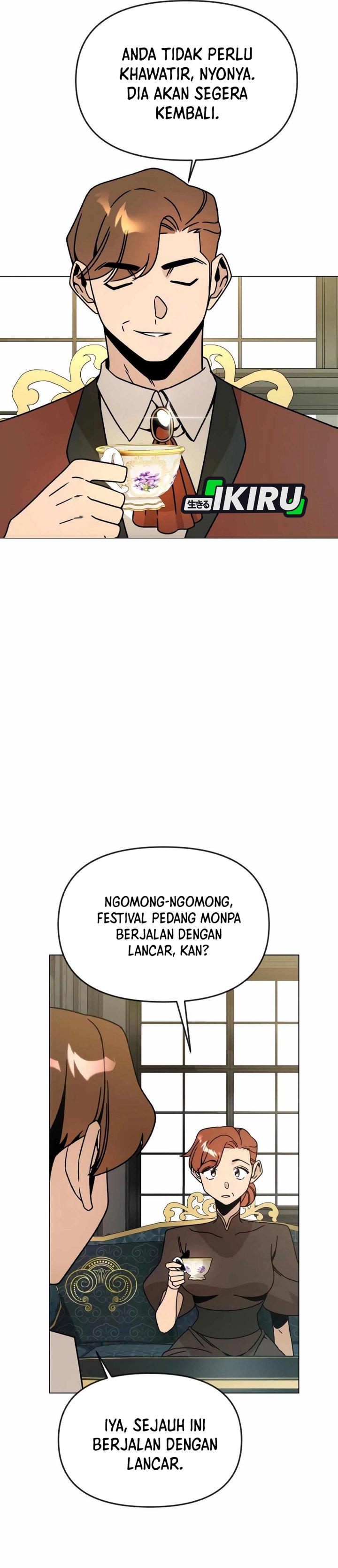 I’ll Resign and Have a Fresh Start in This World Chapter 121 Bahasa Indonesia