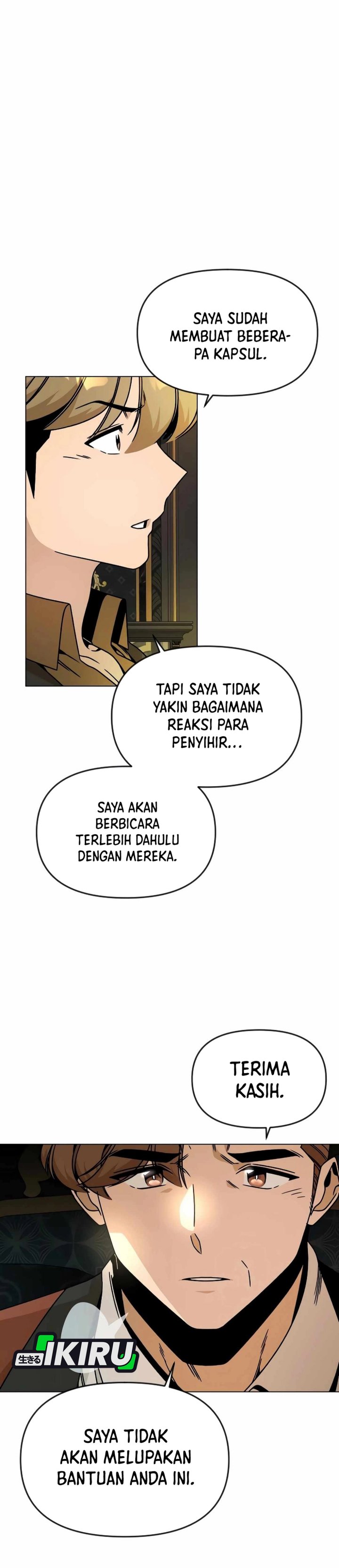 I’ll Resign and Have a Fresh Start in This World Chapter 121 Bahasa Indonesia