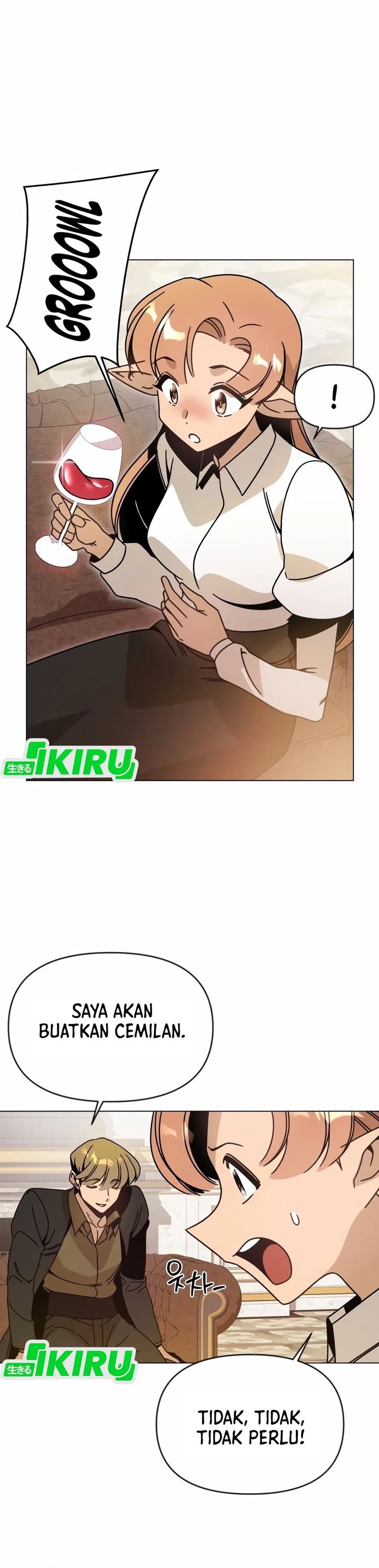 I’ll Resign and Have a Fresh Start in This World Chapter 134 Bahasa Indonesia