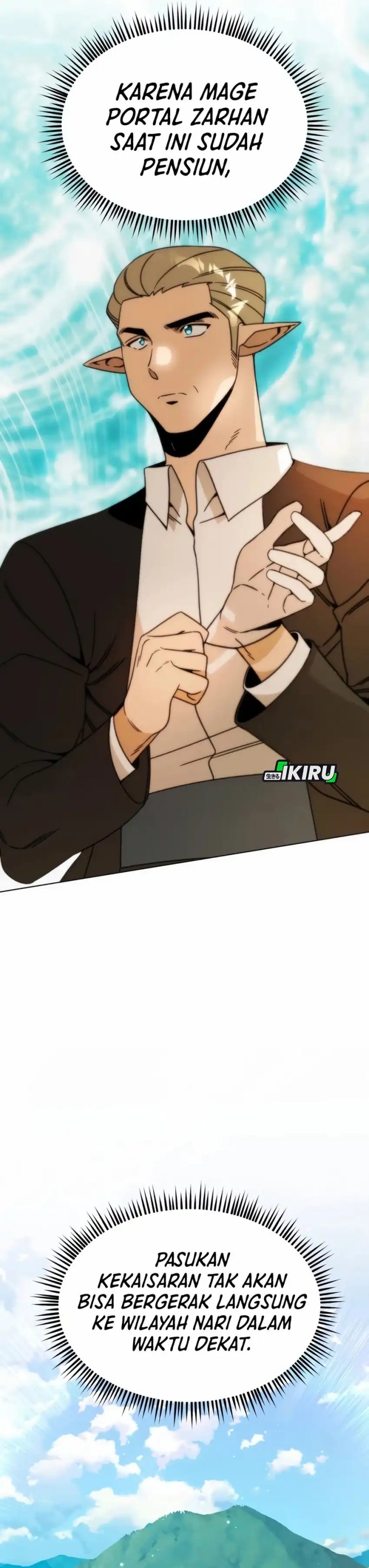 I’ll Resign and Have a Fresh Start in This World Chapter 138 Bahasa Indonesia