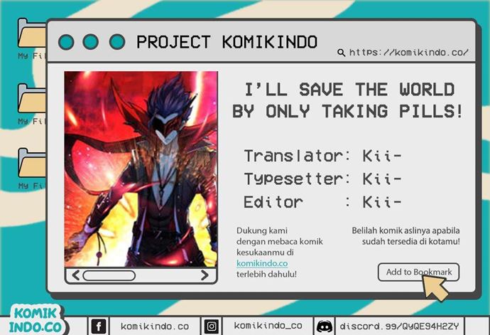 I’ll Save The World By Only Taking Pills! Chapter 01 Bahasa Indonesia