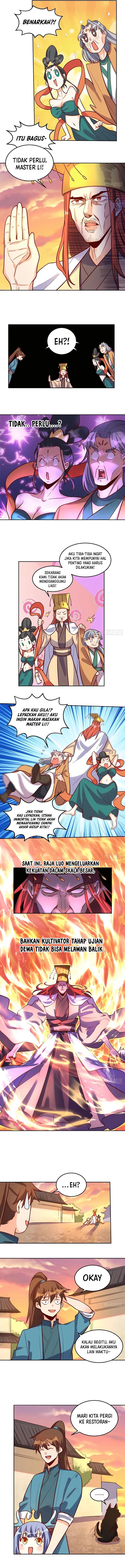 I’m Actually A Cultivation Bigshot Chapter 209 Bahasa Indonesia