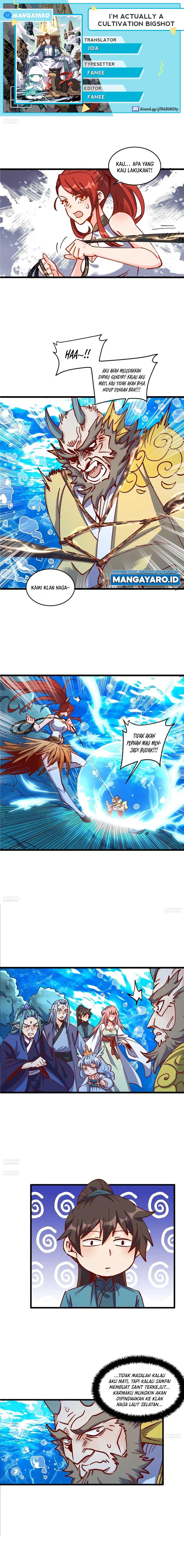 I’m Actually A Cultivation Bigshot Chapter 307 Bahasa Indonesia