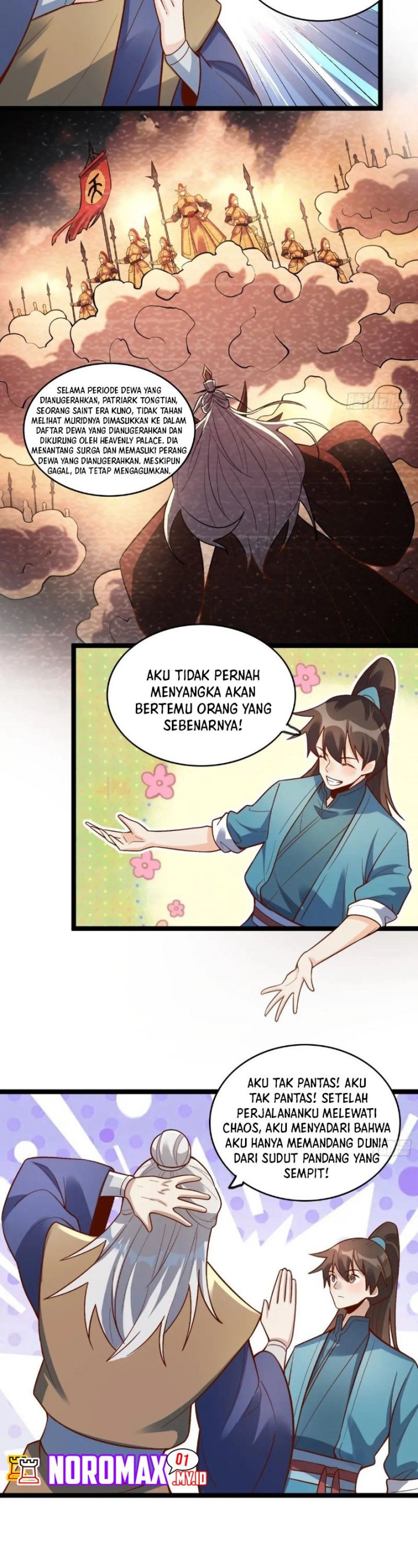 I’m Actually A Cultivation Bigshot Chapter 560 Bahasa Indonesia