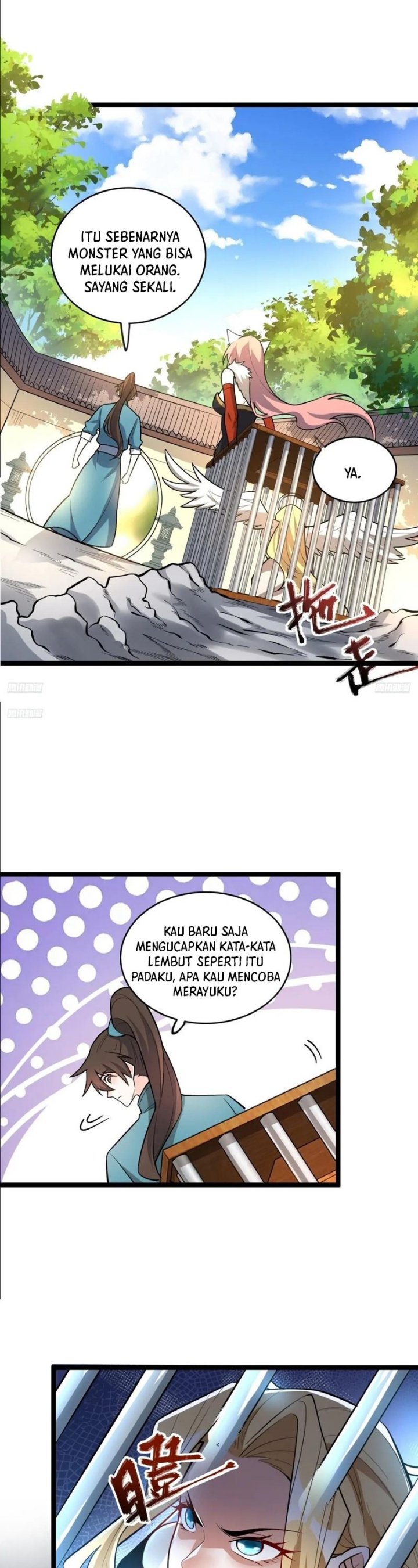 I’m Actually A Cultivation Bigshot Chapter 567 Bahasa Indonesia