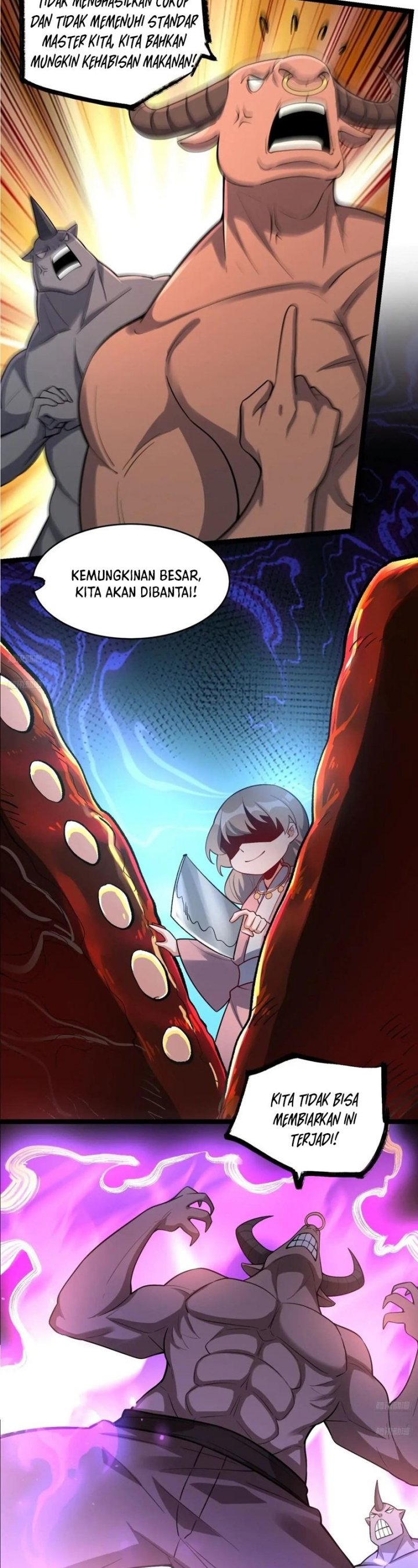 I’m Actually A Cultivation Bigshot Chapter 575 Bahasa Indonesia