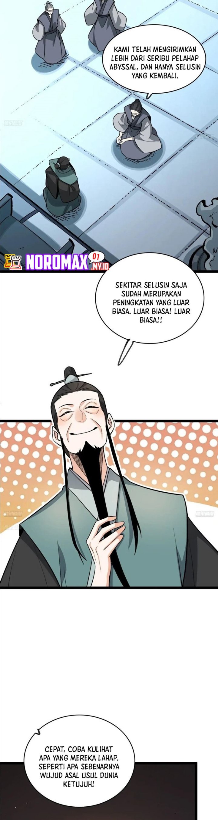 I’m Actually A Cultivation Bigshot Chapter 575 Bahasa Indonesia