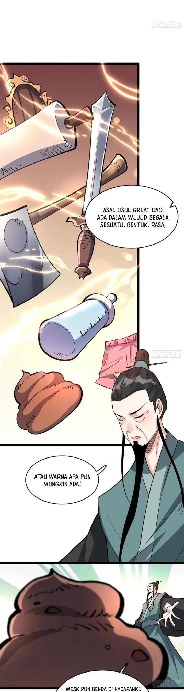 I’m Actually A Cultivation Bigshot Chapter 575 Bahasa Indonesia