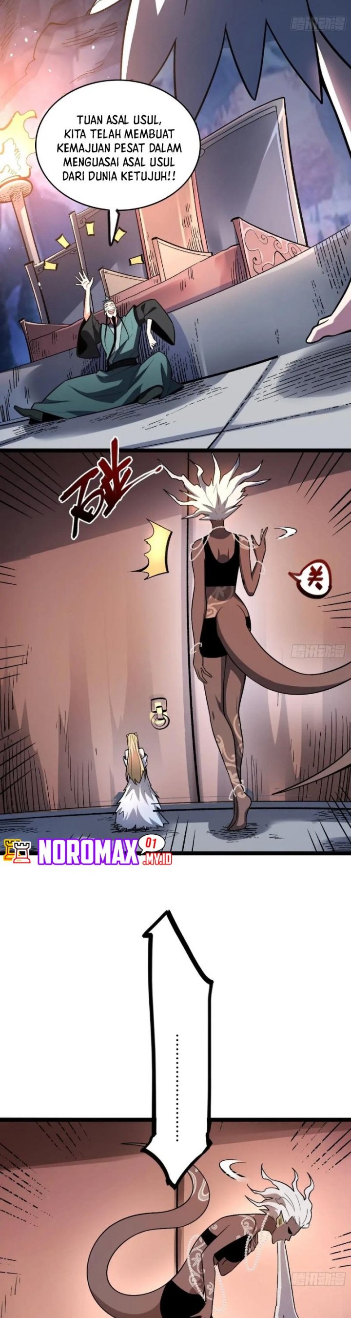 I’m Actually A Cultivation Bigshot Chapter 575 Bahasa Indonesia