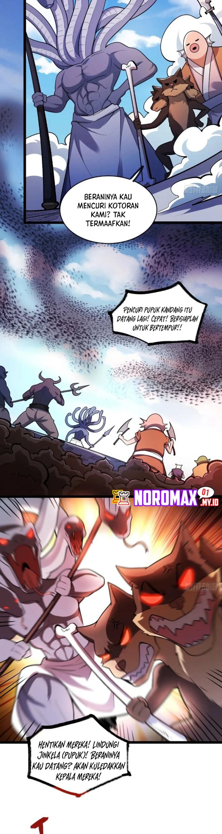 I’m Actually A Cultivation Bigshot Chapter 575 Bahasa Indonesia