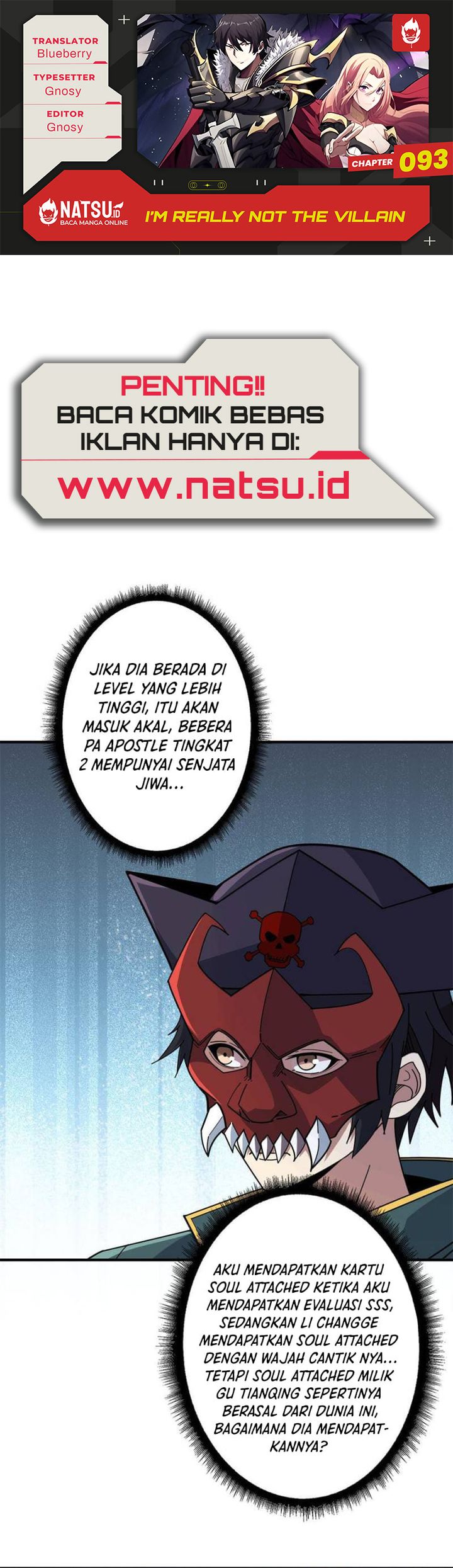 I’m Really Not The Villain chapter 93