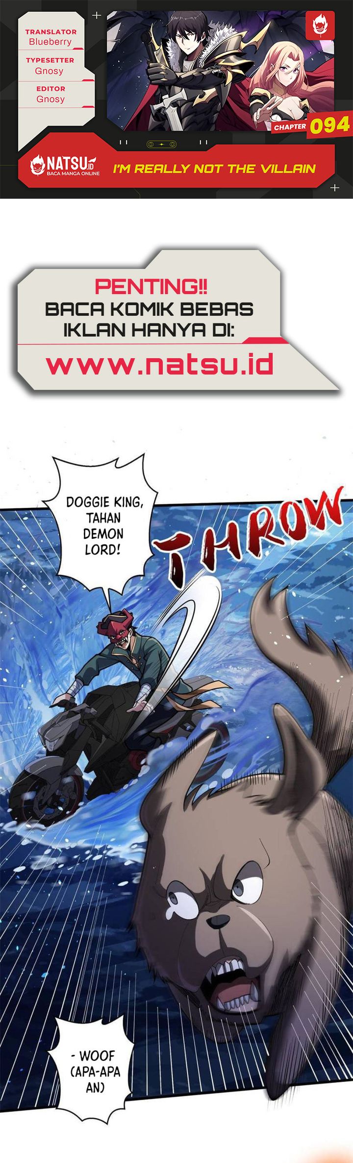 I’m Really Not The Villain chapter 94