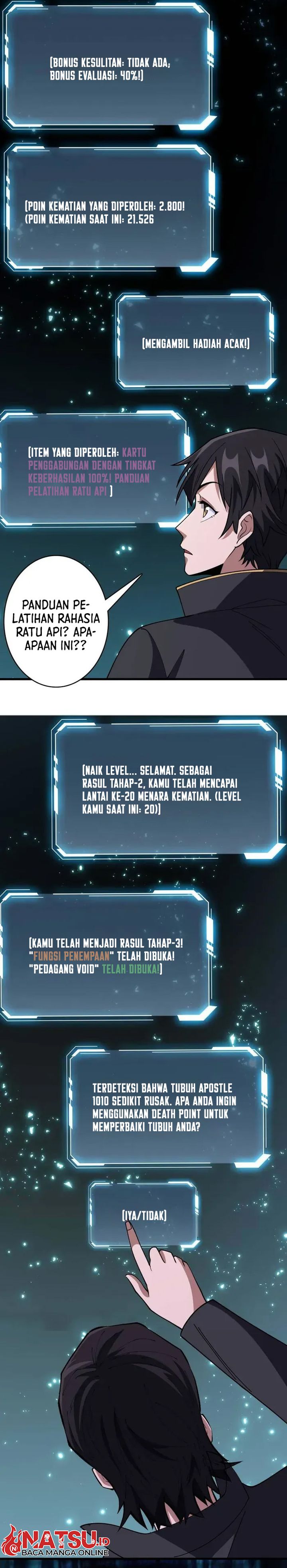 I’m Really Not The Villain Chapter 138 Bahasa Indonesia