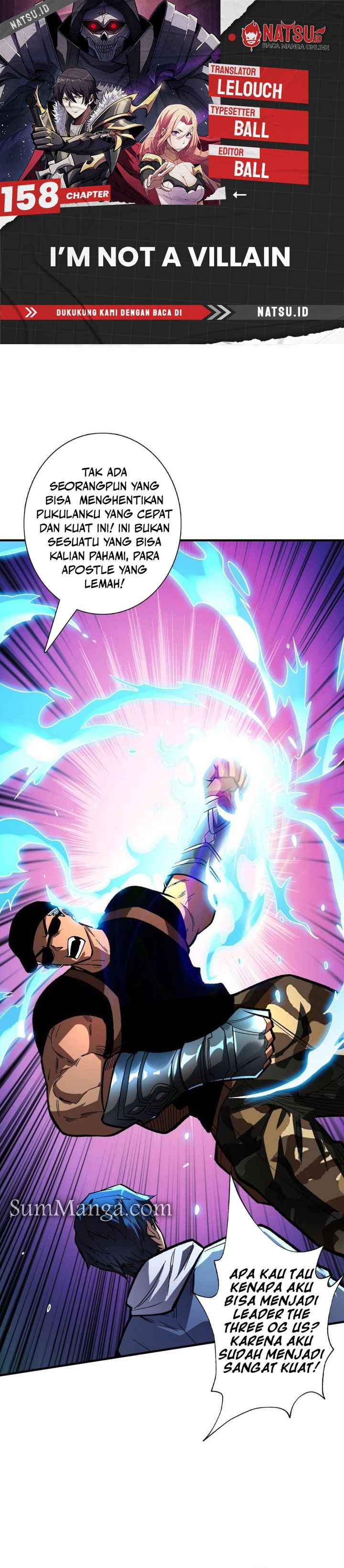 I’m Really Not The Villain chapter 158