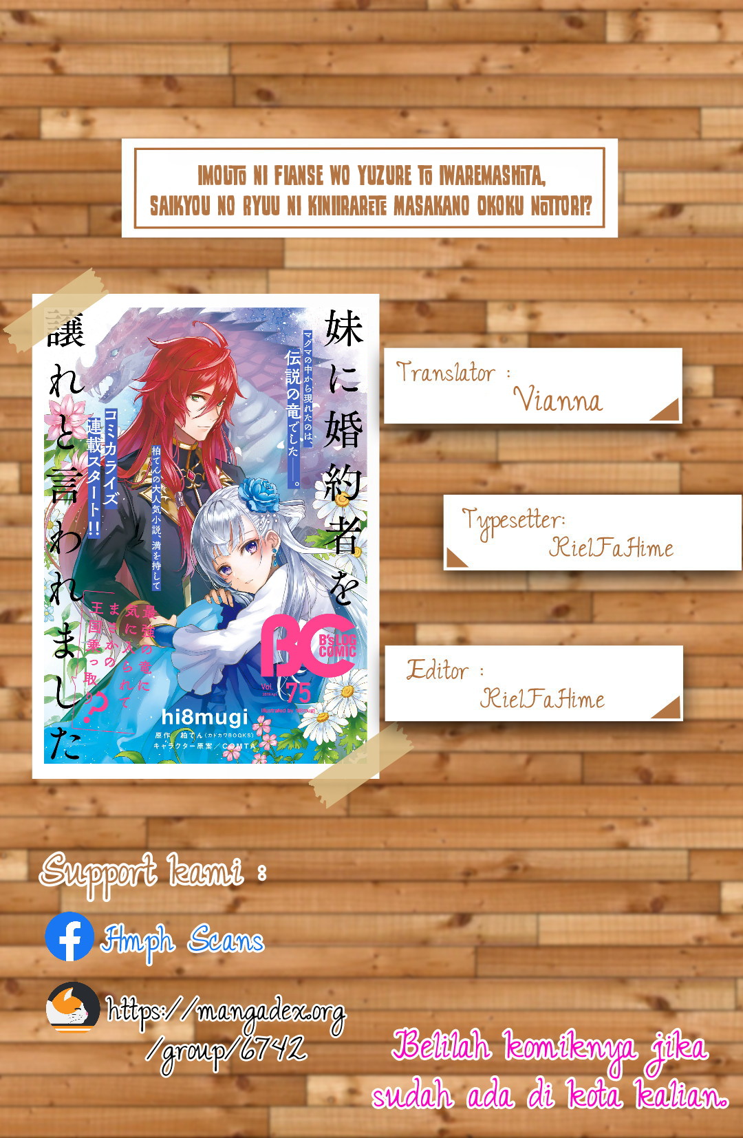 I was Told to Relinquish My Fiancé to My Little Sister, and the Greatest Dragon Took a Liking to Me and Unbelievably Took Over the Kingdom Chapter 05 Bahasa Indonesia