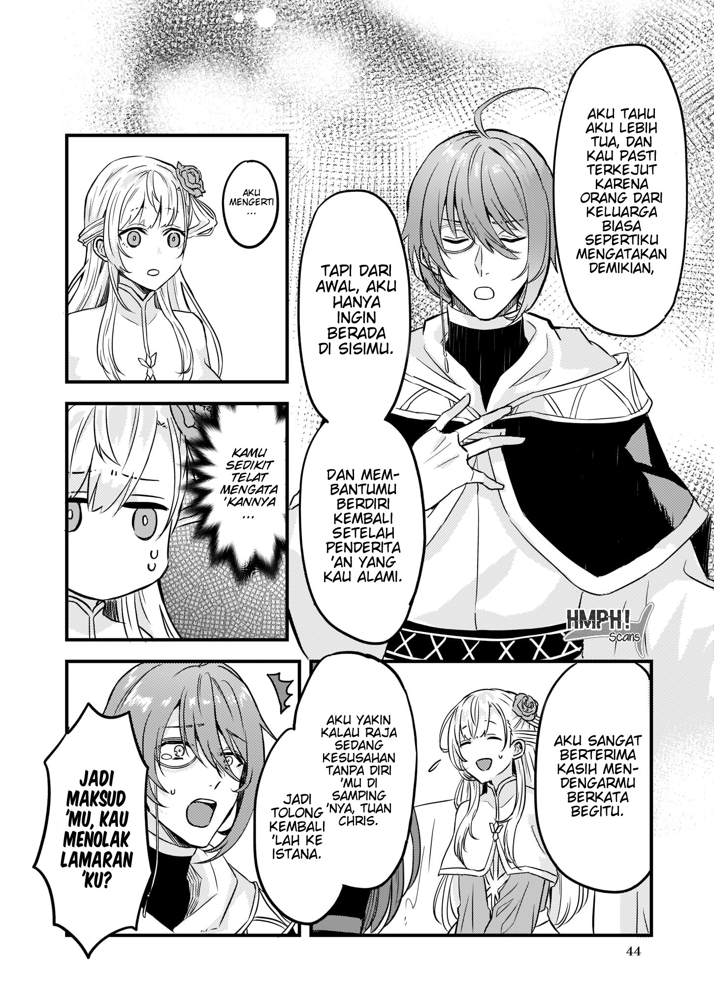 I was Told to Relinquish My Fiancé to My Little Sister, and the Greatest Dragon Took a Liking to Me and Unbelievably Took Over the Kingdom Chapter 05 Bahasa Indonesia