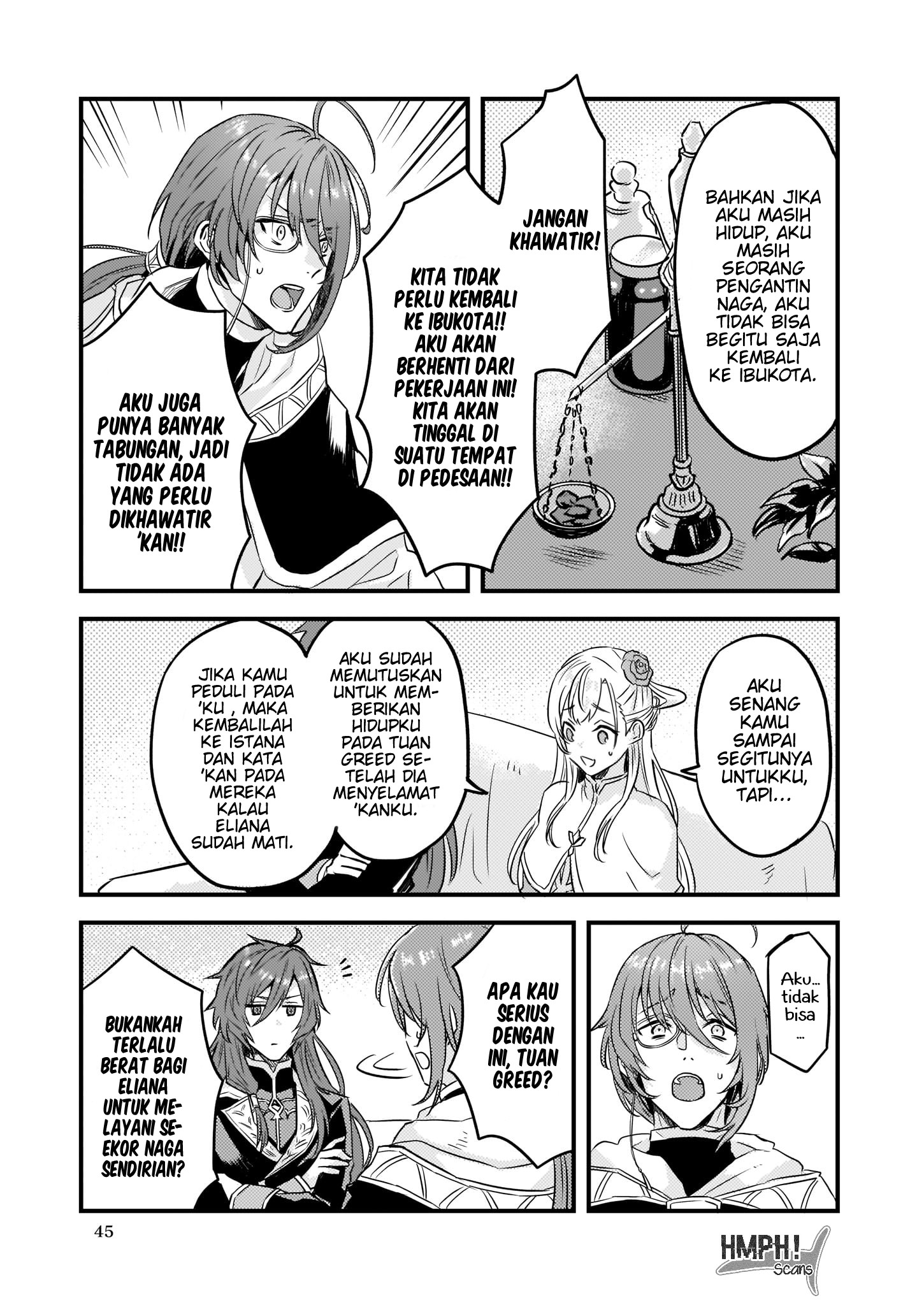 I was Told to Relinquish My Fiancé to My Little Sister, and the Greatest Dragon Took a Liking to Me and Unbelievably Took Over the Kingdom Chapter 05 Bahasa Indonesia