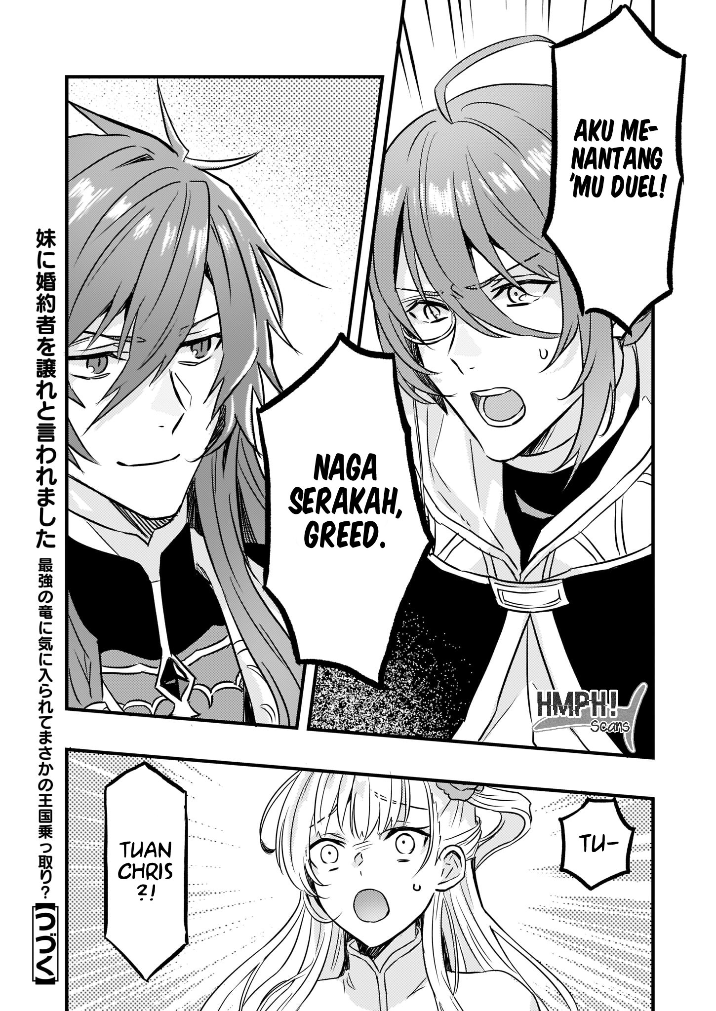 I was Told to Relinquish My Fiancé to My Little Sister, and the Greatest Dragon Took a Liking to Me and Unbelievably Took Over the Kingdom Chapter 05 Bahasa Indonesia