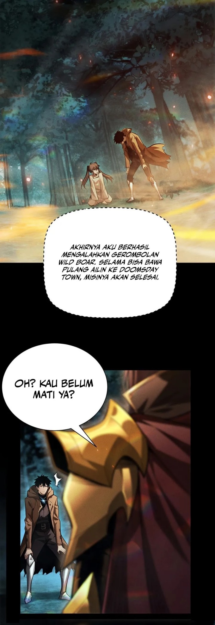 Idle Player Returns as a God (I Awoke as a God) chapter 5