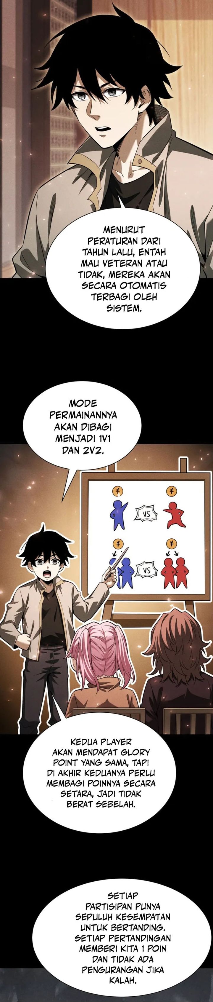 Idle Player Returns as a God (I Awoke as a God) Chapter 56 Bahasa Indonesia