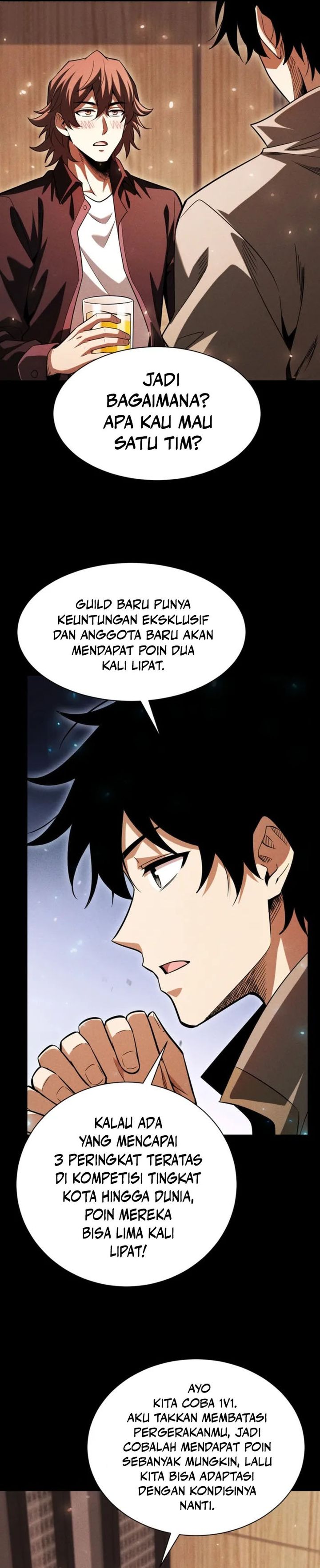 Idle Player Returns as a God (I Awoke as a God) Chapter 56 Bahasa Indonesia
