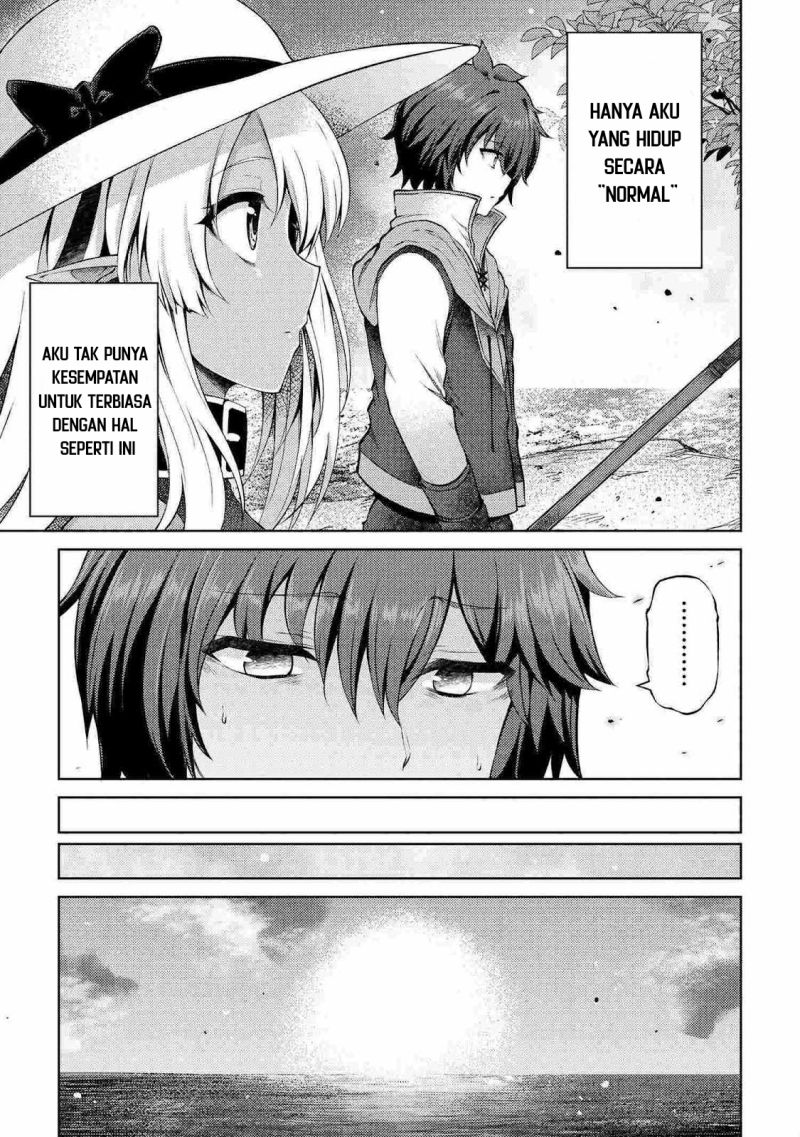 Ie ga Moete Jinsei Dou Demo Yoku Natta kara, Nokotta Nakenashi no Kin de Dark Elf no Dorei o Katta Chapter 11.1 Bahasa Indonesia