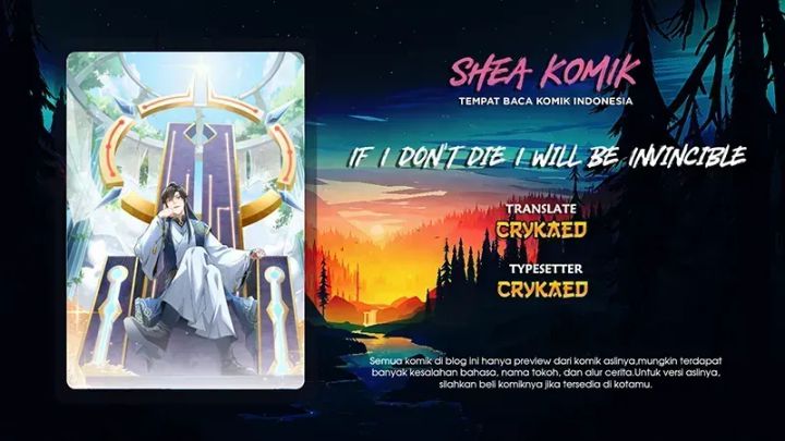 If I Don’t Die, I’ll Be Invincible chapter 4