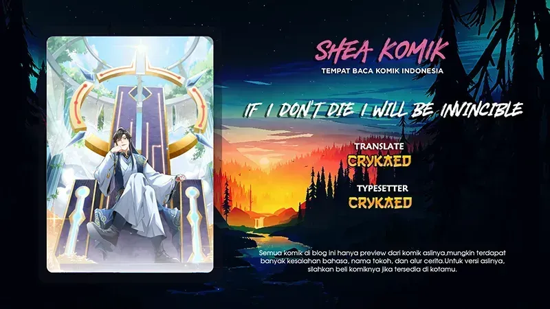 If I Don’t Die, I’ll Be Invincible Chapter 05 Bahasa Indonesia