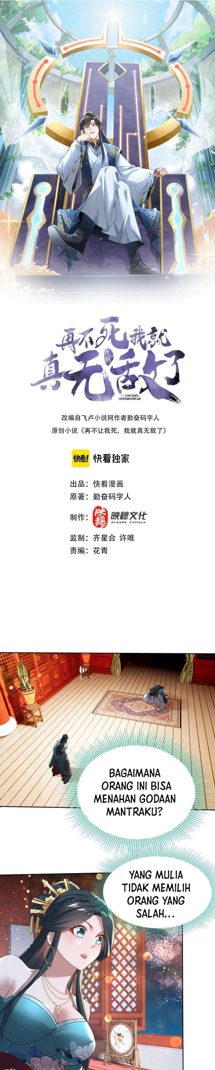 If I Don’t Die, I’ll Be Invincible Chapter 10 Bahasa Indonesia