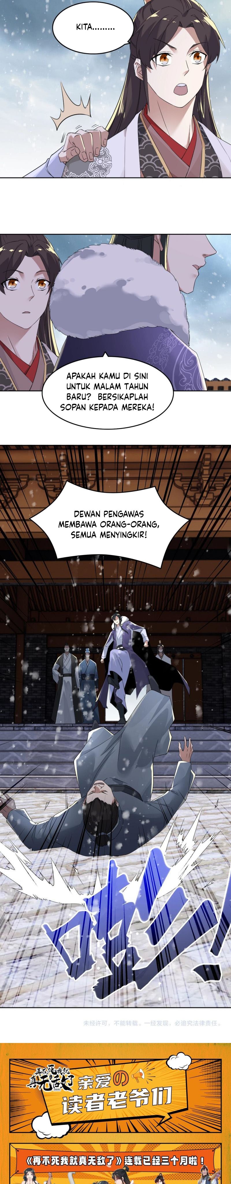 If I Don’t Die, I’ll Be Invincible Chapter 15 Bahasa Indonesia