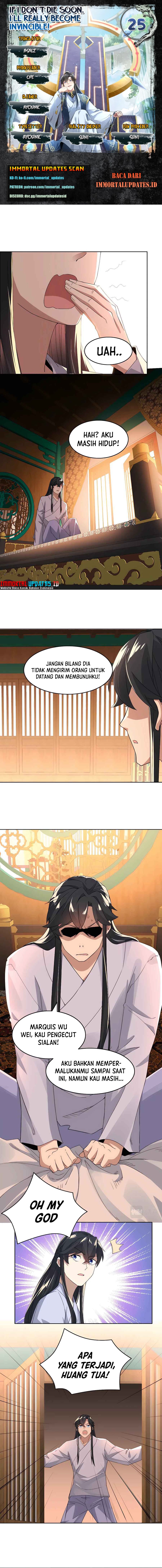 If I Don’t Die, I’ll Be Invincible chapter 25