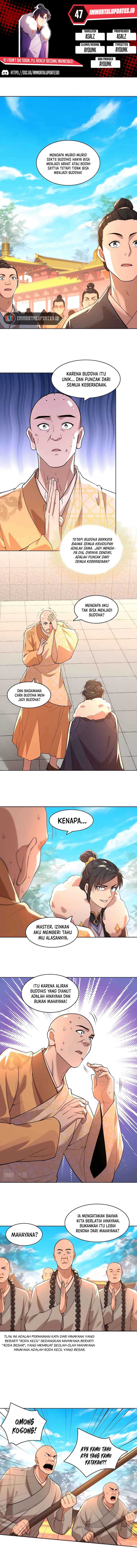 If I Don’t Die, I’ll Be Invincible Chapter 47 Bahasa Indonesia