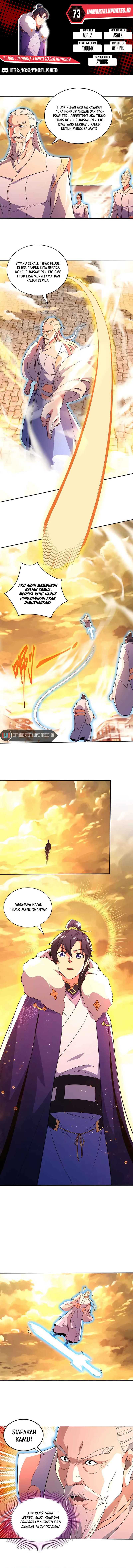 If I Don’t Die, I’ll Be Invincible chapter 73