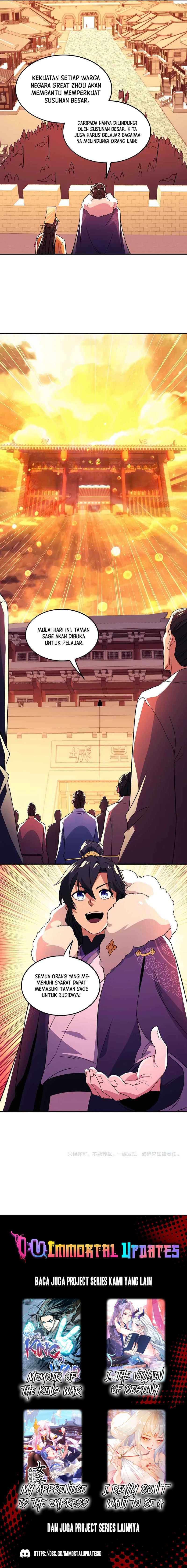 If I Don’t Die, I’ll Be Invincible Chapter 75 Bahasa Indonesia