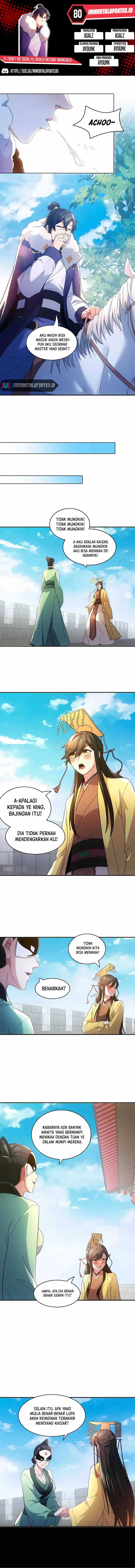 If I Don’t Die, I’ll Be Invincible chapter 80