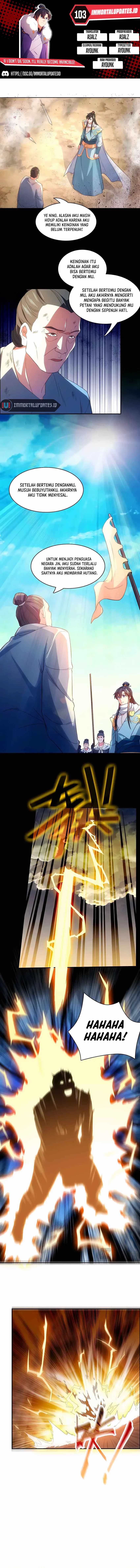 If I Don’t Die, I’ll Be Invincible chapter 103
