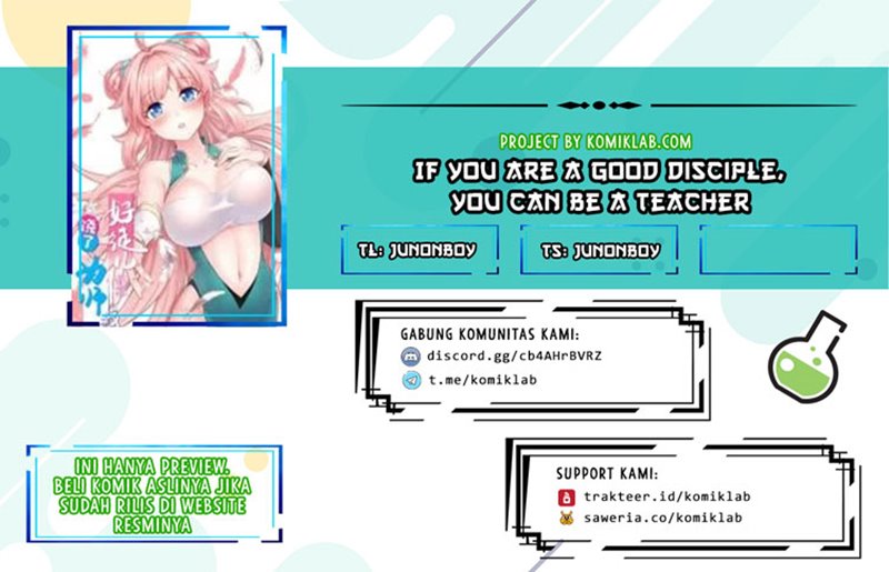 If You Are a Good Disciple, You Can Be a Teacher chapter 6