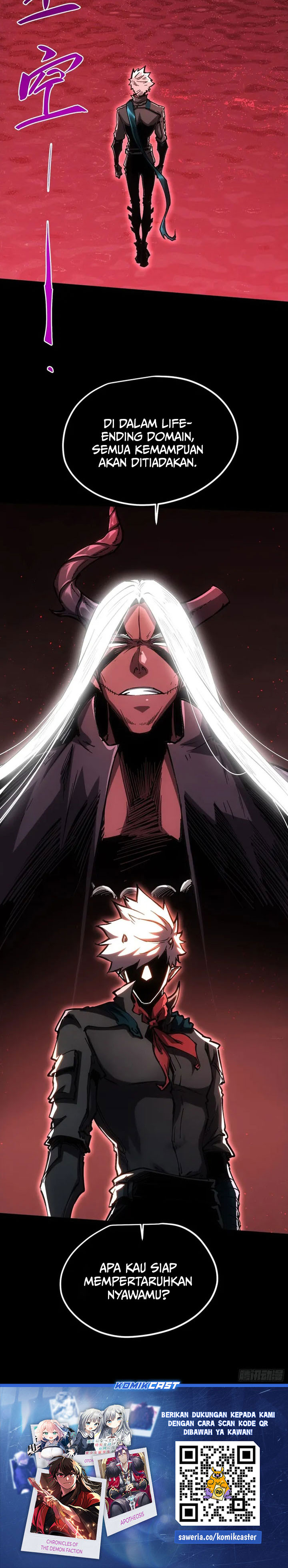 If I Don’t Die Soon, I Will Rule The Demon Realm Chapter 113 Bahasa Indonesia
