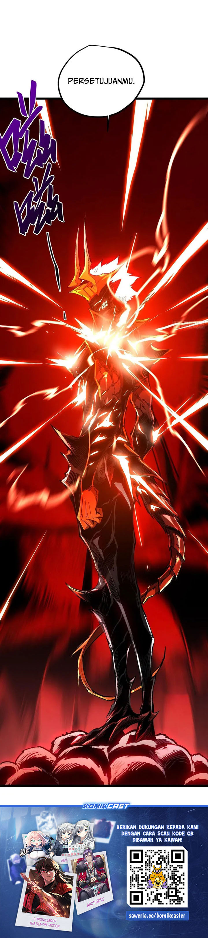 If I Don’t Die Soon, I Will Rule The Demon Realm Chapter 114 Bahasa Indonesia