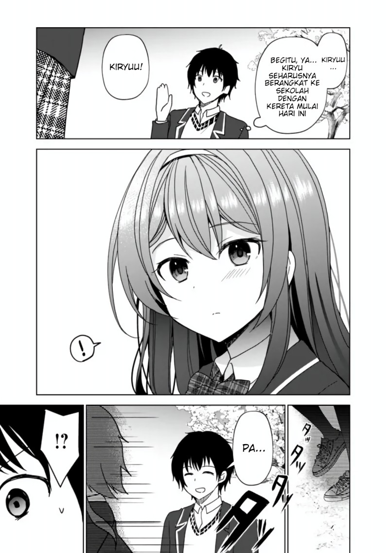 Iinazuke ga Dekita to Omottara, Sono Iinazuke ga Gakkou de Yuumei na “Akuyaku Reijou” Dattan dakedo, Dou Sureba Ii? chapter 4
