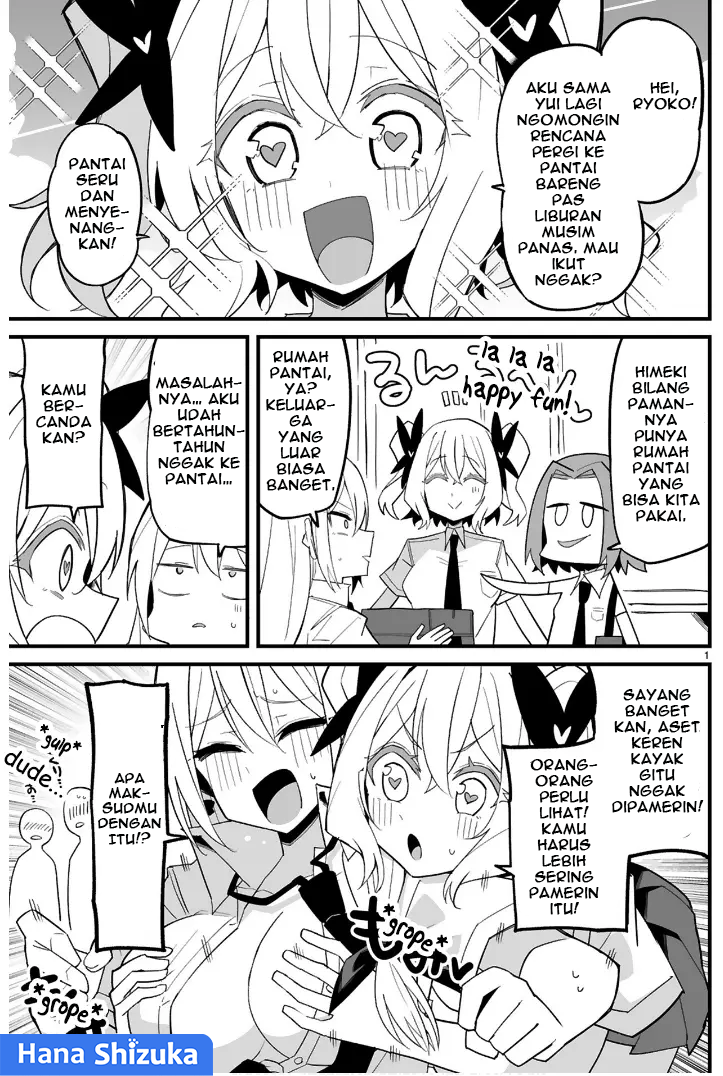 Iinchou Desu ga Furyou ni Naru Hodo Koi Shitemasu! Chpter 09 Bahasa Indonesia