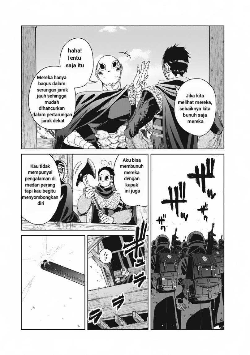 Ijin Tensei – Gokoku Warfare Chapter 03 Bahasa Indonesia