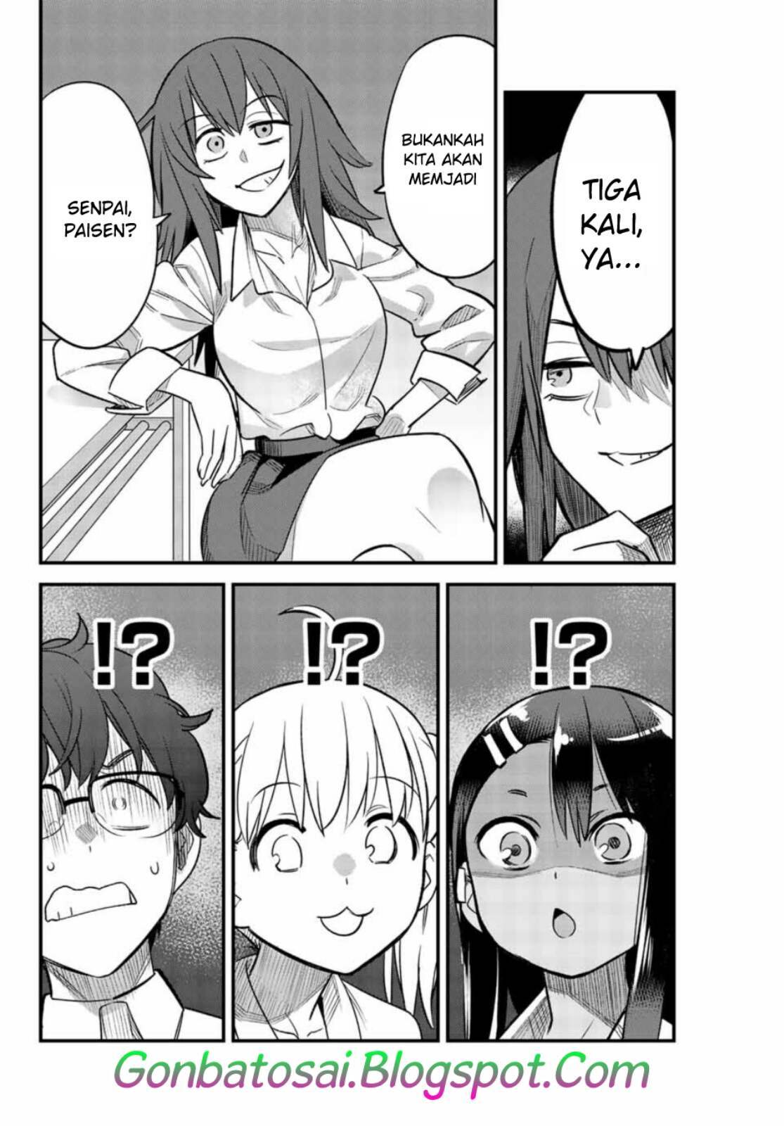 Ijiranaide, Nagatoro-san Chapter 35 Bahasa Indonesia