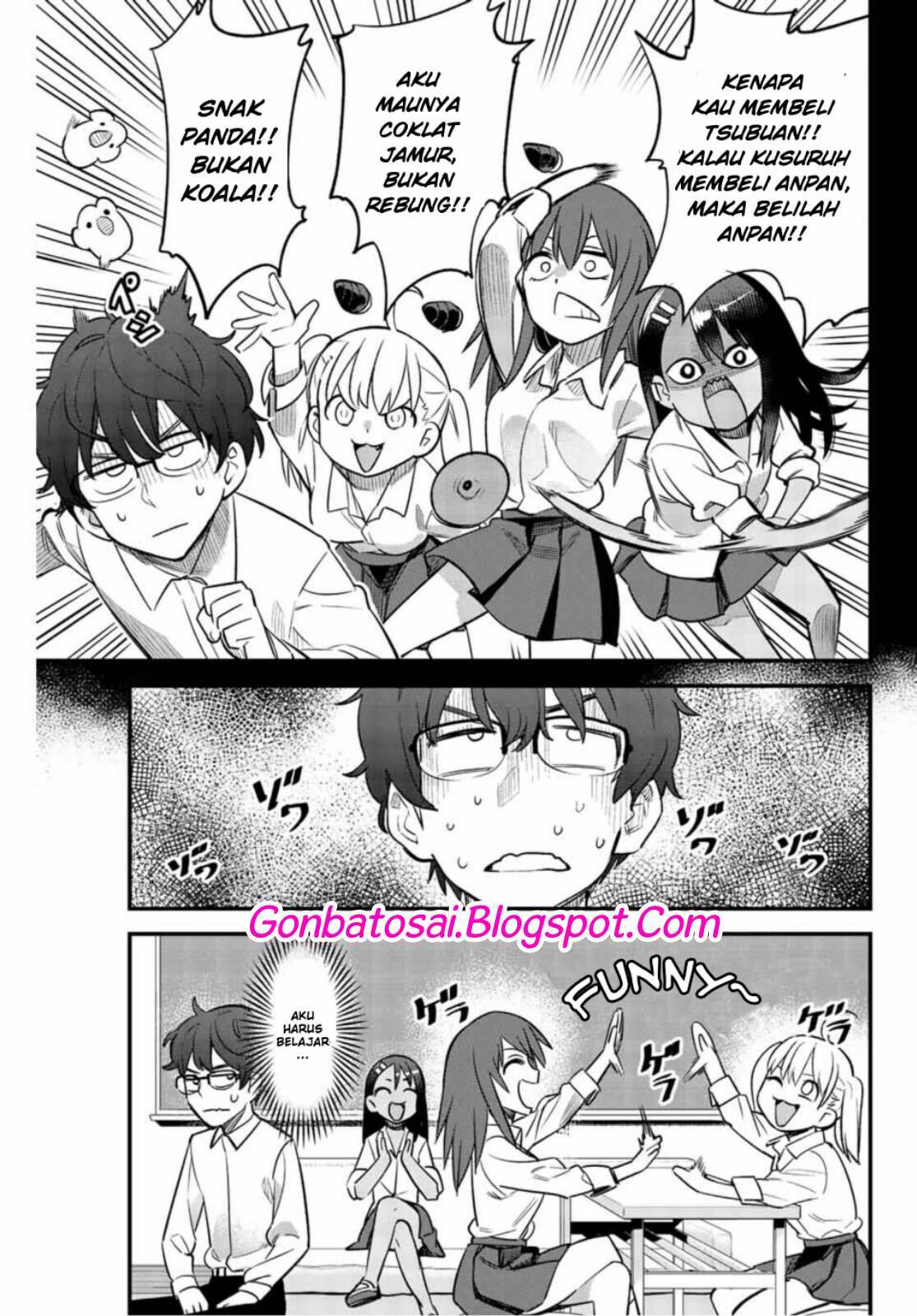 Ijiranaide, Nagatoro-san Chapter 35 Bahasa Indonesia